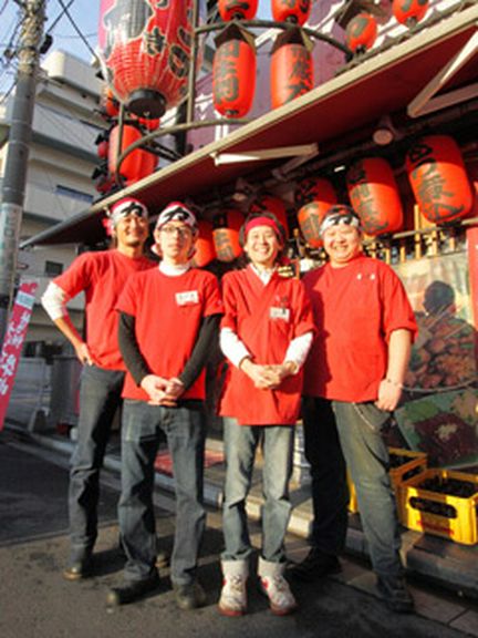 明るく元気なスタッフ