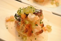 魚介のうまみをパイに包んで