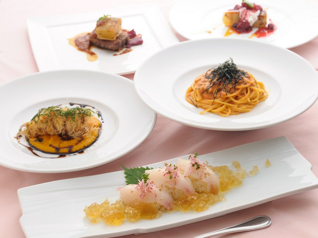 シェフの実力を存分に味わっていただけるコースプランです。