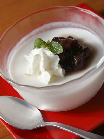 まさに美味! 杏仁豆腐は食後にぜひどうぞ!