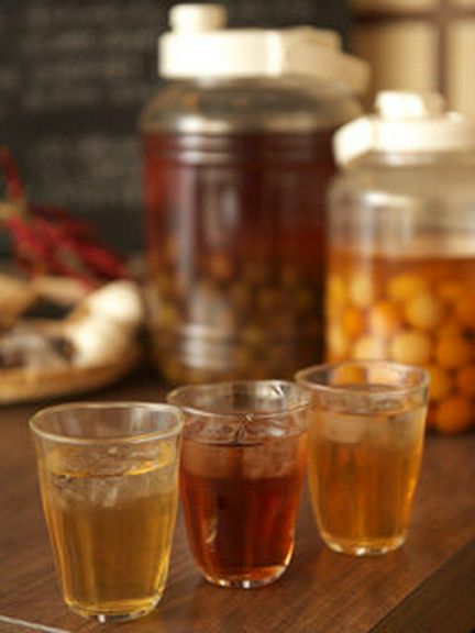 自家製果実酒（是非ご賞味下さい）