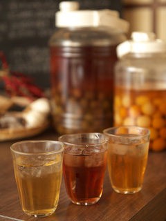 自家製果実酒がおいしい