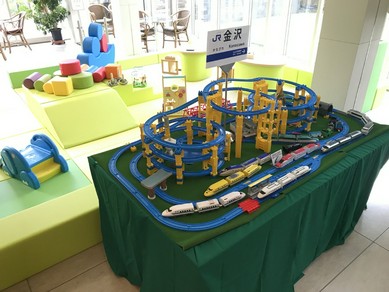 ホテル１Ｆにキッズエリア