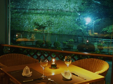 歴史を感じる夜景を