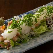 四万十鶏ももおろし焼き