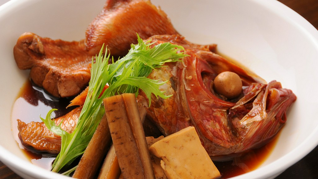 金目鯛あら炊き（室戸沖獲れ）