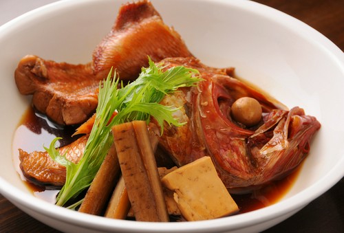 金目鯛あら炊き（室戸沖獲れ）