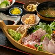 おまかせ刺身御膳（ランチ） 1000円