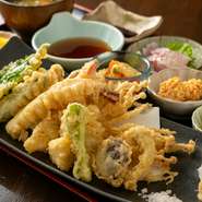 日替わり天ぷら御膳（ランチ）1000円