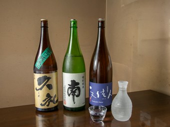 土佐の地酒や人気の銘酒も、ご用意しております。