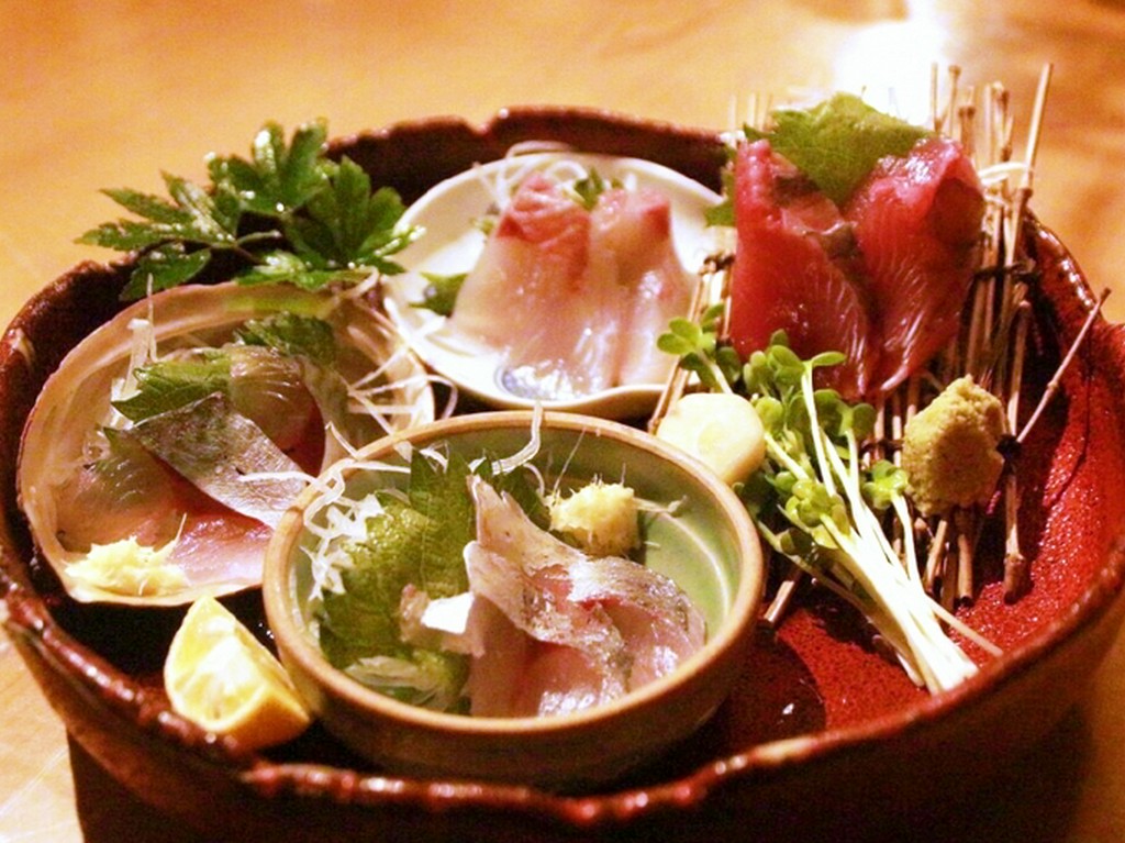 旬の魚介をお楽しみください