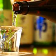生ビールを飲み干した後は、好みの焼酎かちびちび熱燗か?!