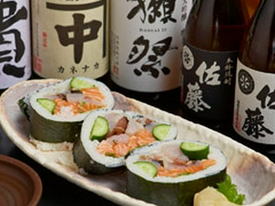 海鮮太巻寿司