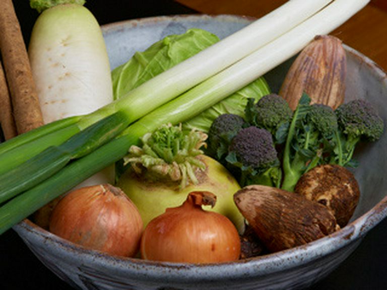 山口の地野菜を使った料理も美味しいお酒の友達です