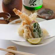 天婦羅盛り合せ