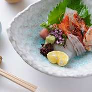 お造り本日の鮮魚盛り合わせ