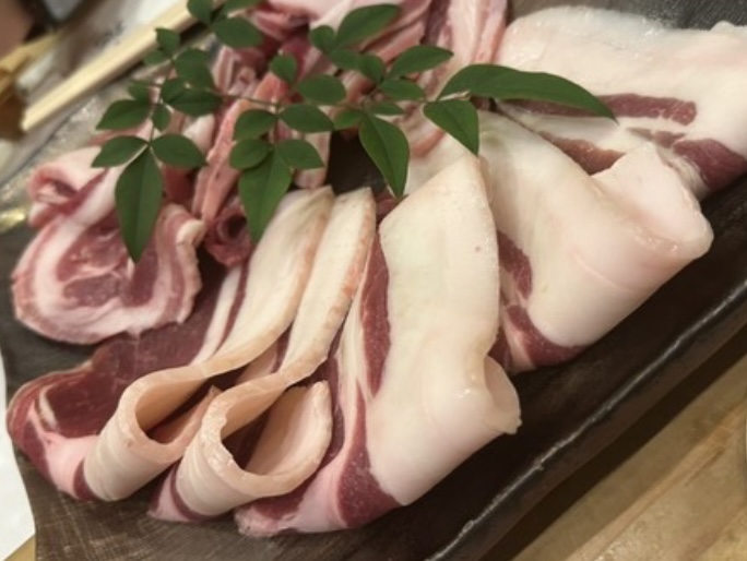 Wild boar hotpot course (wild boar meat)