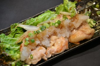 鶏ハラミぽん酢