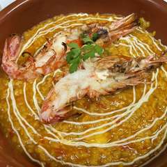 魚介のパエージャ