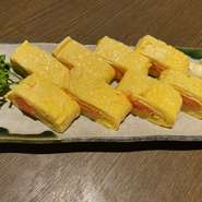 常連様に人気！の逸品！ふわふわの玉子焼きと博多名物辛子明太子が相性◎