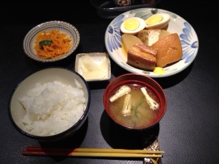 【ランチメニュー】 ラフテーセット
