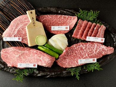 松阪牛の今宵かぎり盛り