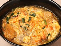 キムチ入りでツルっとピリ辛！