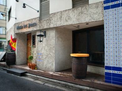 テラス席がある