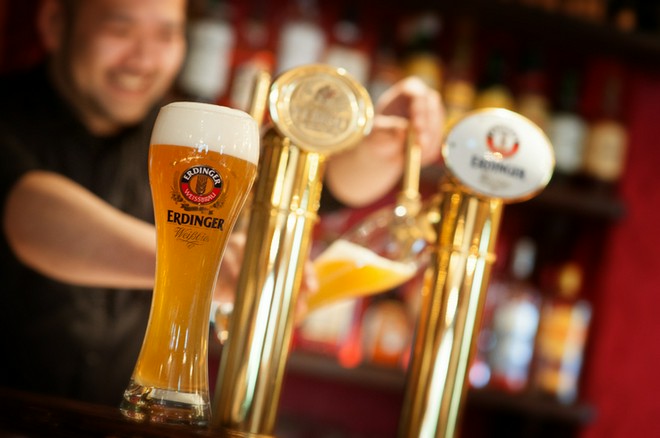 ビールにこだわっている