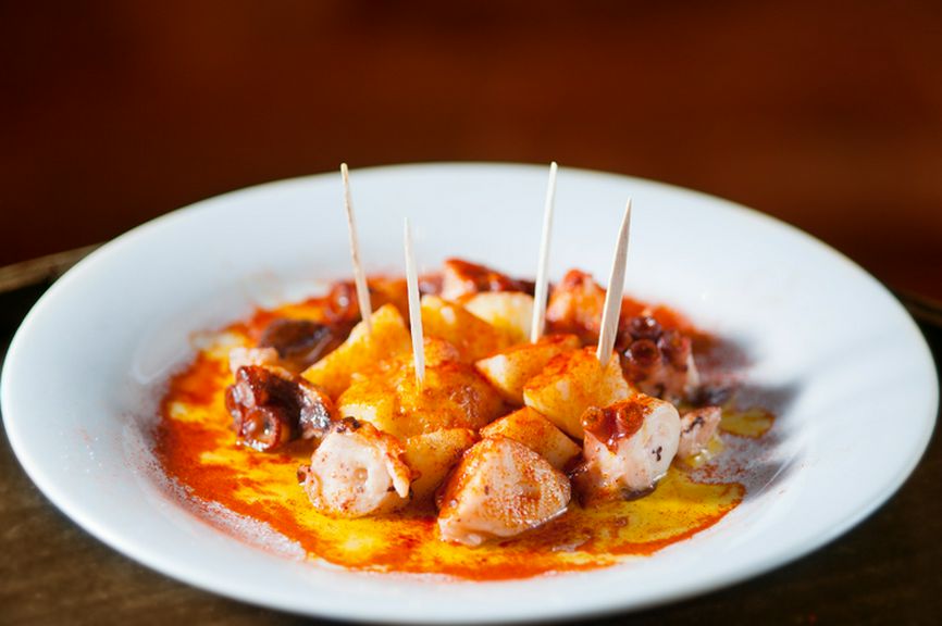 ガルシア風ゆでダコ