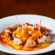 本場スペインより美味しいをお届け！　タコとジャガイモの相性抜群！