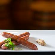 イベリコ豚のソーセージです。