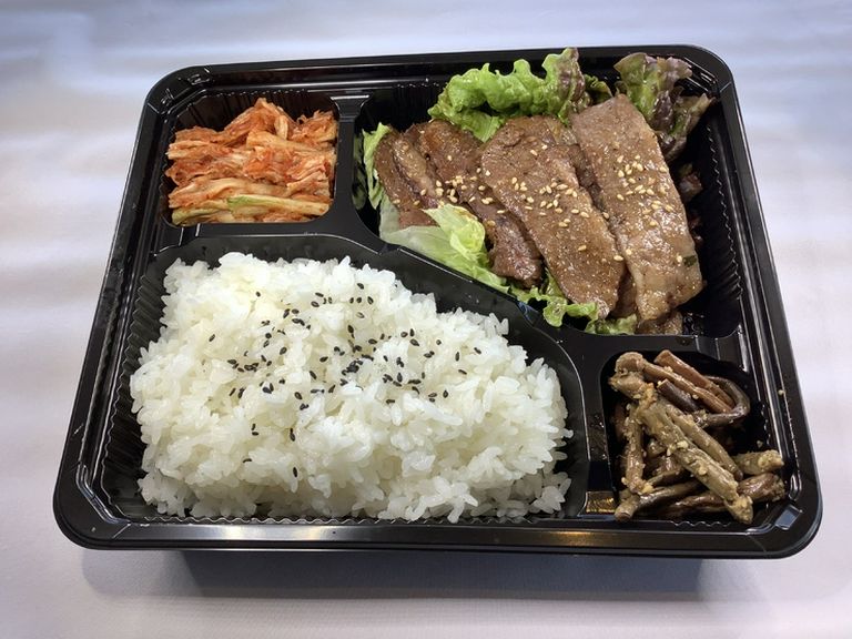 カルビ弁当