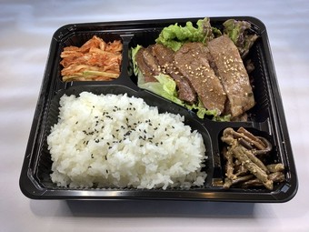 カルビ弁当