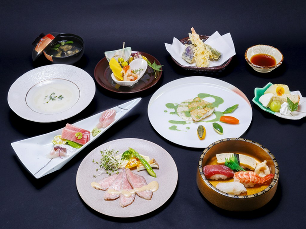 肉料理も魚料理も楽しめるおかめの魅力がつまったおススメのコース
