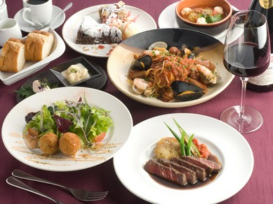 コース料理もございます。