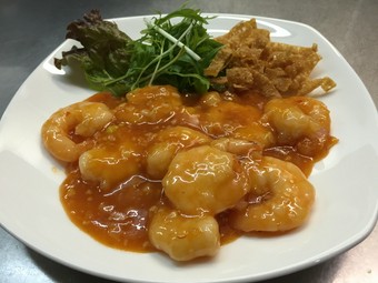 海老のチリソース煮