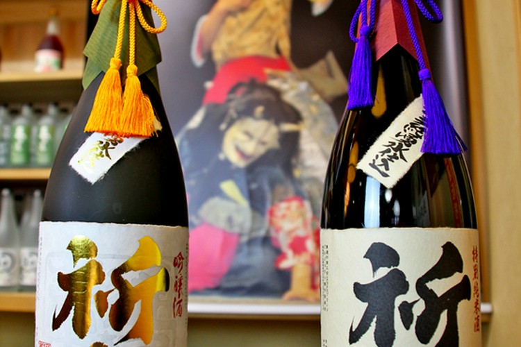 日本酒青森東通村祈水特別純米酒・吟醸酒 セット