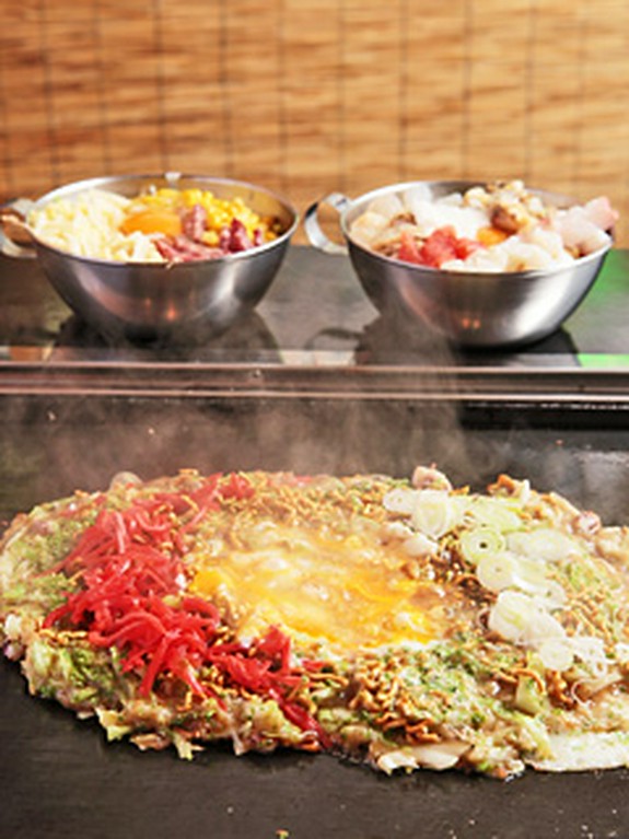 もんじゃの美味しさや楽しさを堪能できる店です