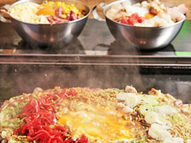 もんじゃの美味しさや楽しさを堪能できる店です