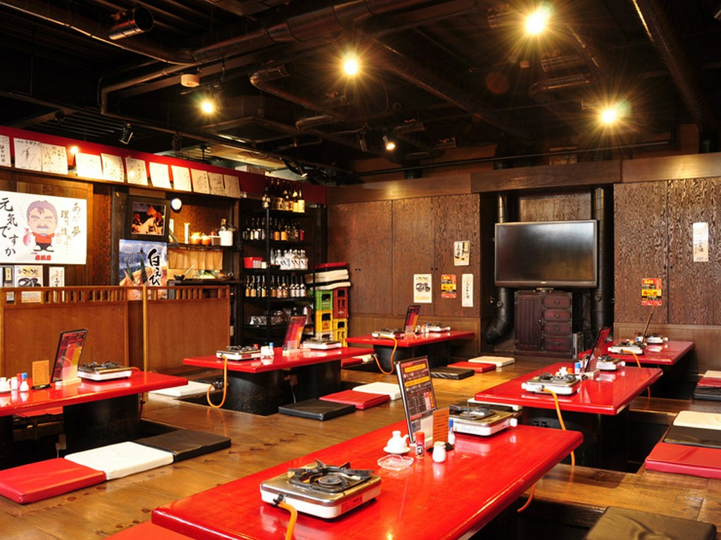 全席掘りごたつでゆったりくつろげる