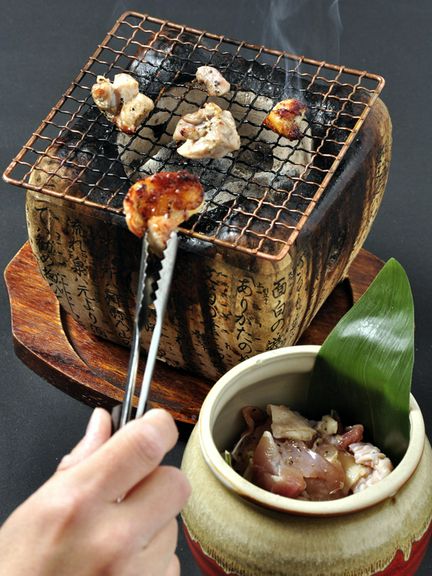 地どり炭火網焼(白焼)