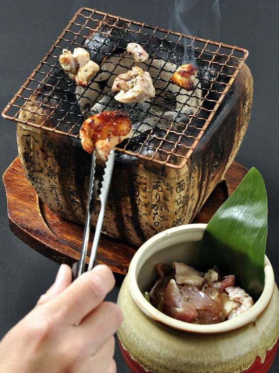 地どり炭火網焼（白焼）