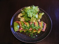 マグロとアボガドのハーモニーにマヨポンが運命の出会い。