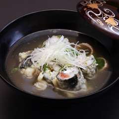 心鮨特製　鯛天茶