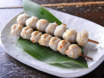 いかの口の串焼き