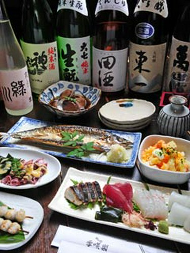 日本酒、焼酎、豊富に取り揃えています