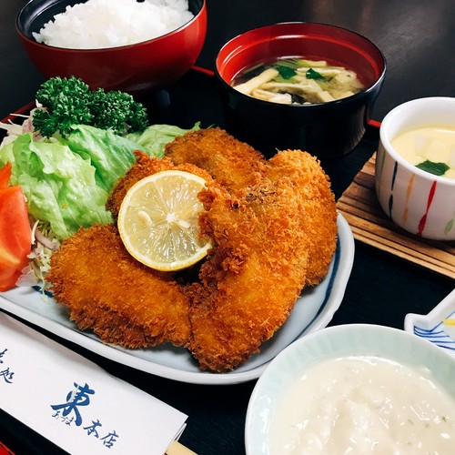 カキフライ定食