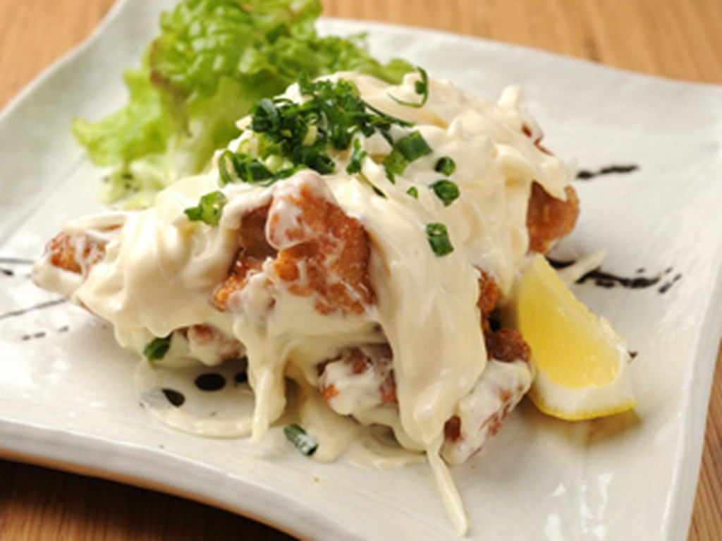 但馬鶏の唐揚げマヨネーズ