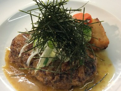 特製ハンバーグステーキ　特製和風バターソース